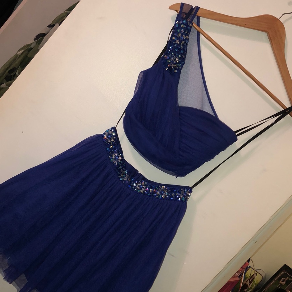 Two piece semi dress